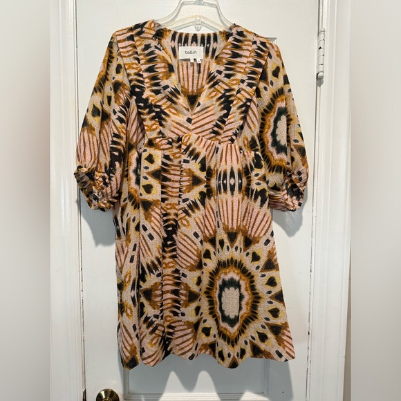 Ba&sh Cleo Graphic Print Dress NWOT - Picture 9 of 14